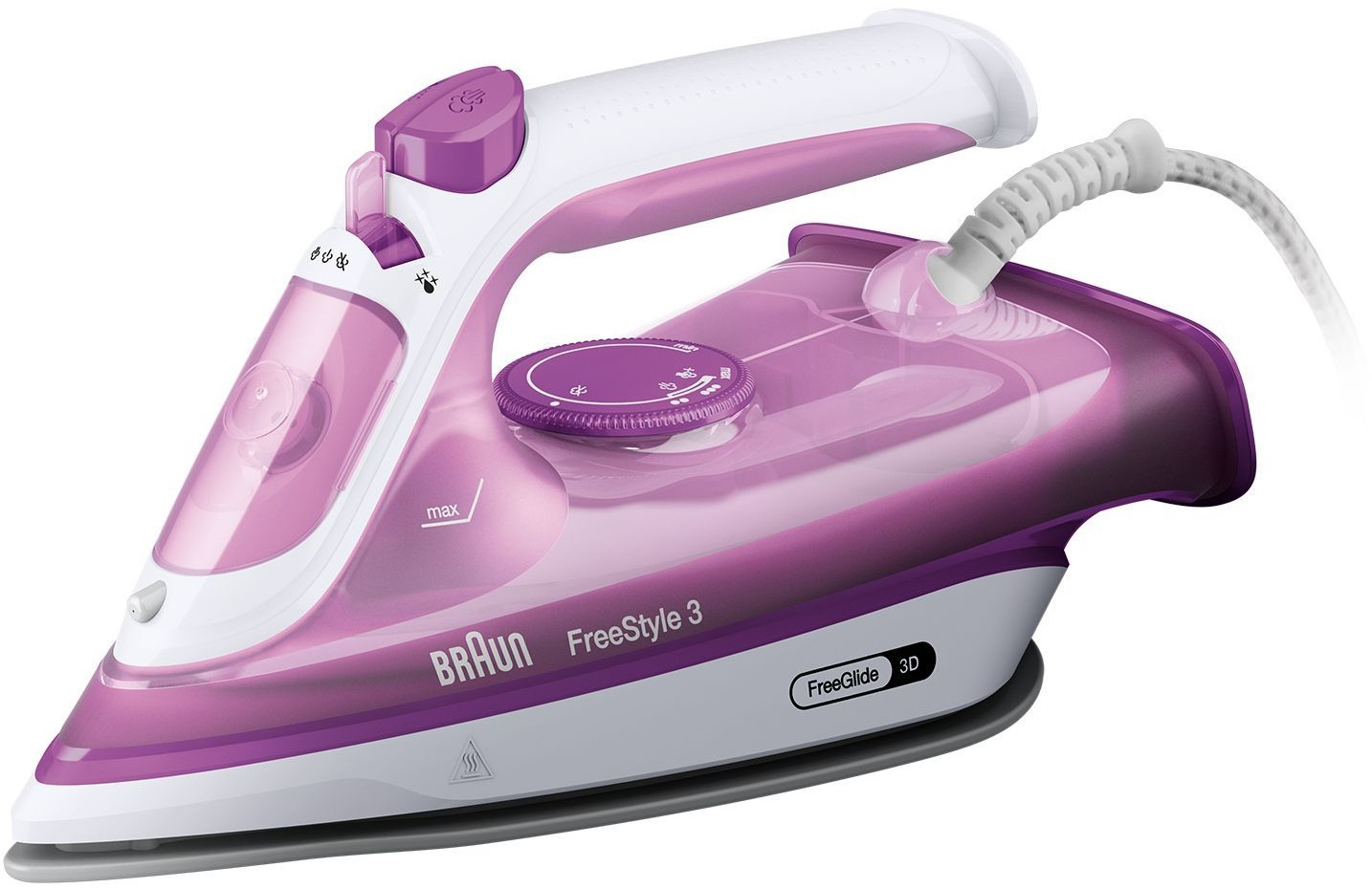 Утюг Braun FI3124PU 2400Вт фиолетовый/белый, фото 2