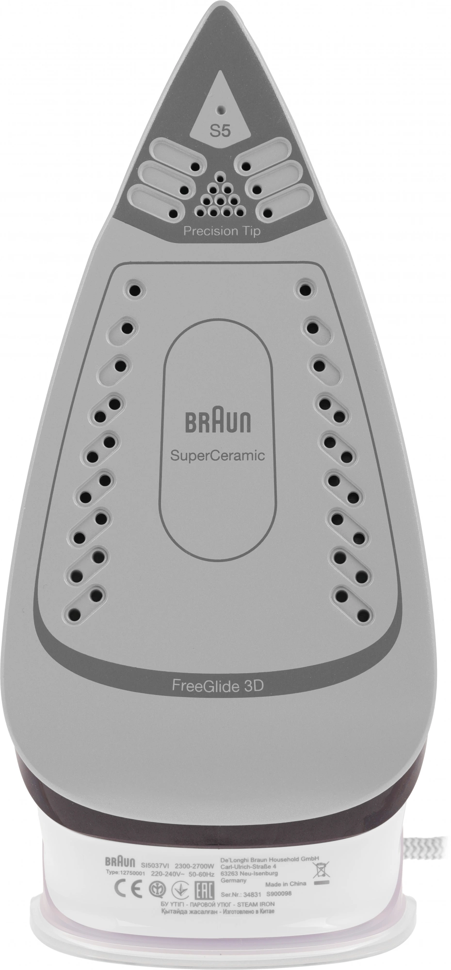 Утюг Braun SI5037VI 2700Вт, фото 7