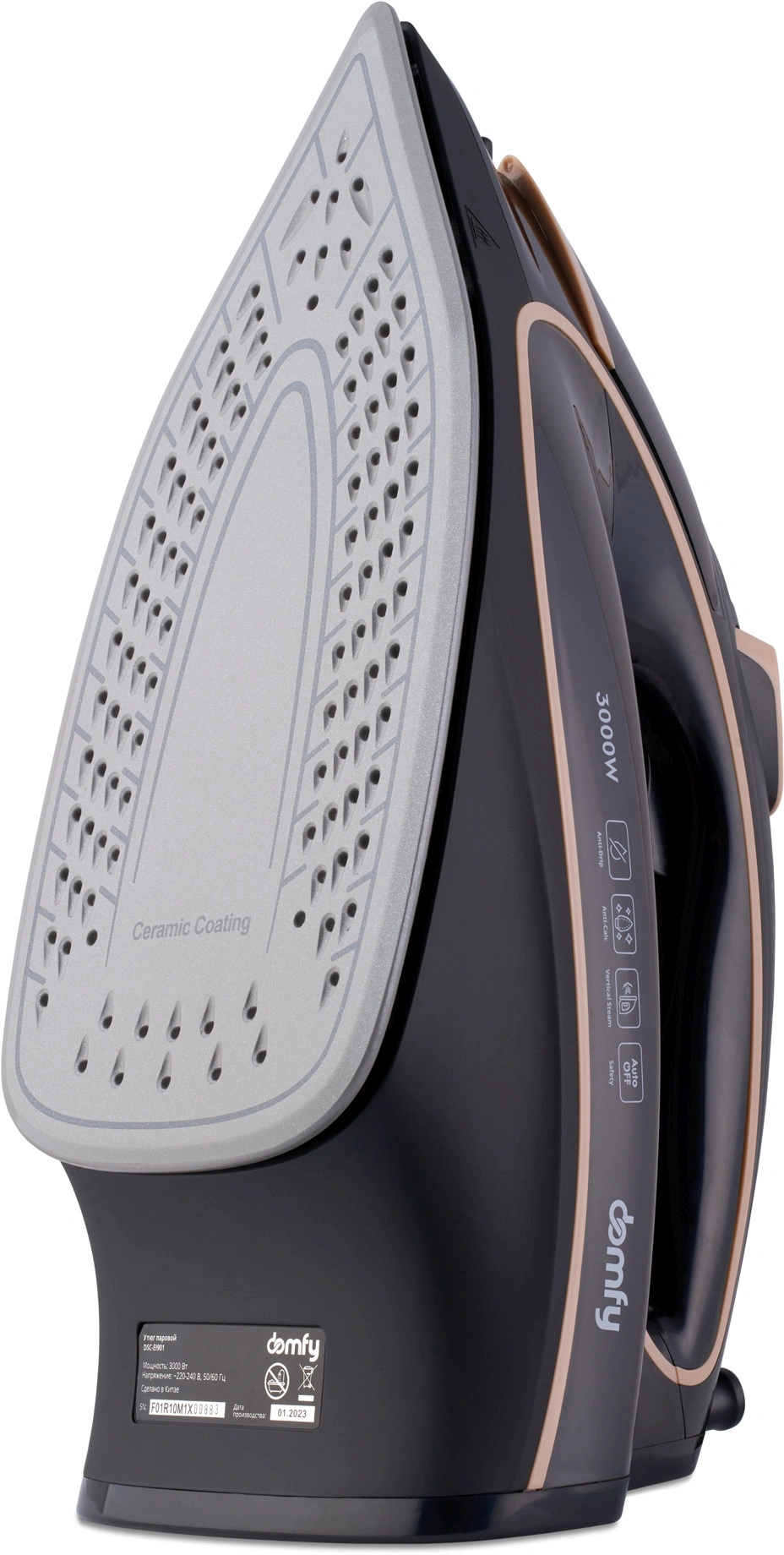 Утюг Domfy DSC-EI901, фото 4