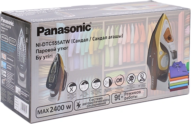 Утюг Panasonic NI-DTC555ATW сандаловый, фото 7