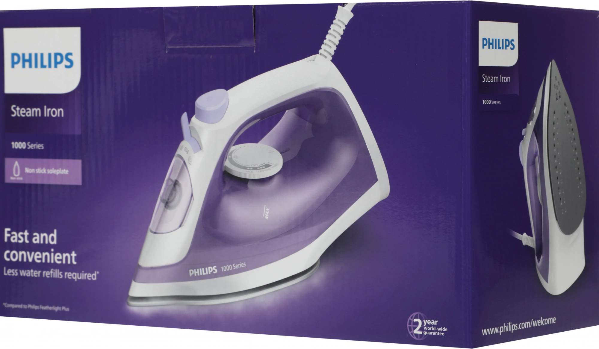 Утюг Philips DST1020/30 1800Вт фиолетовый, фото 13