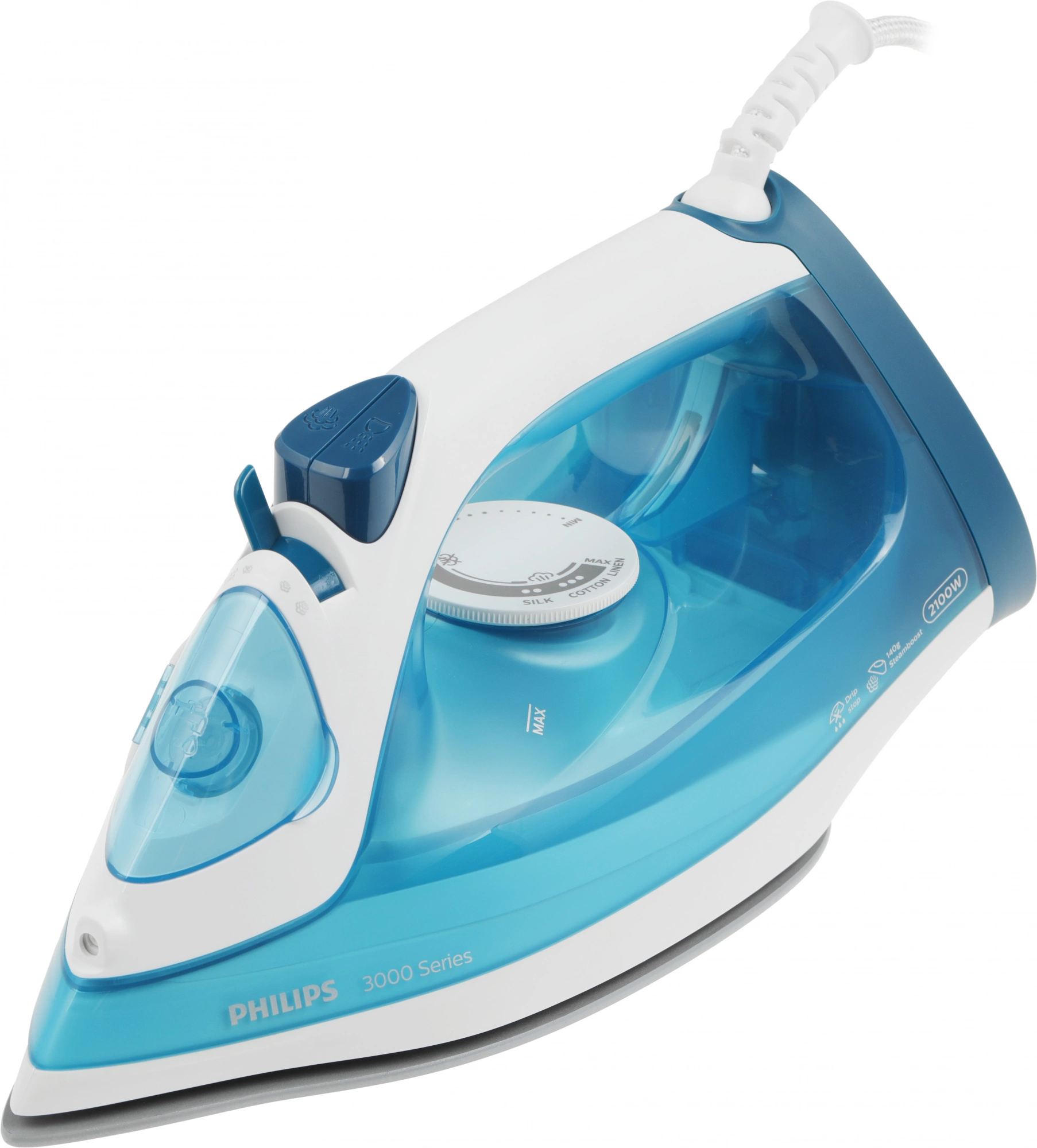 Утюг Philips DST3011/20 2100Вт синий, фото 4