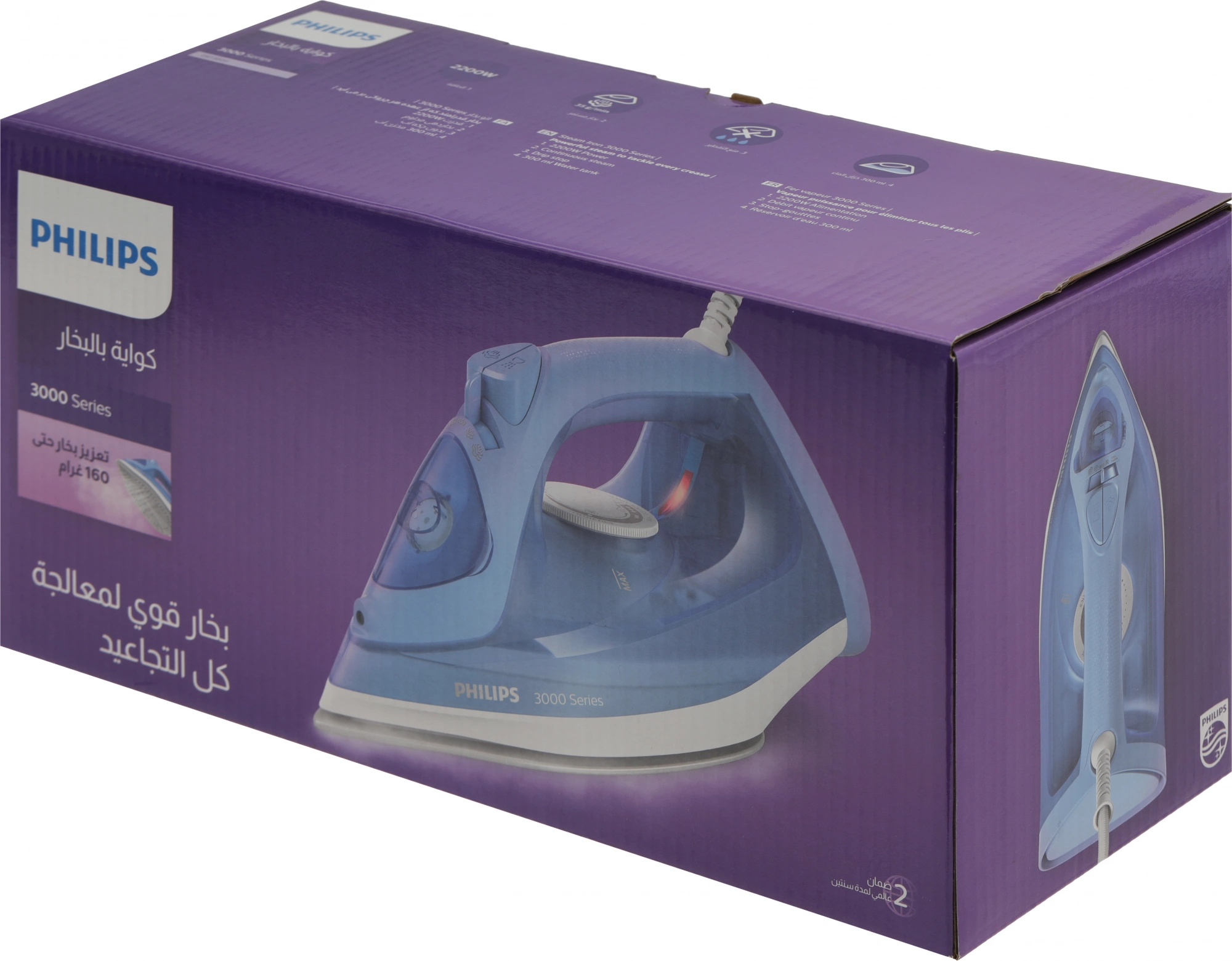 Утюг Philips DST3020/20 голубой, фото 10