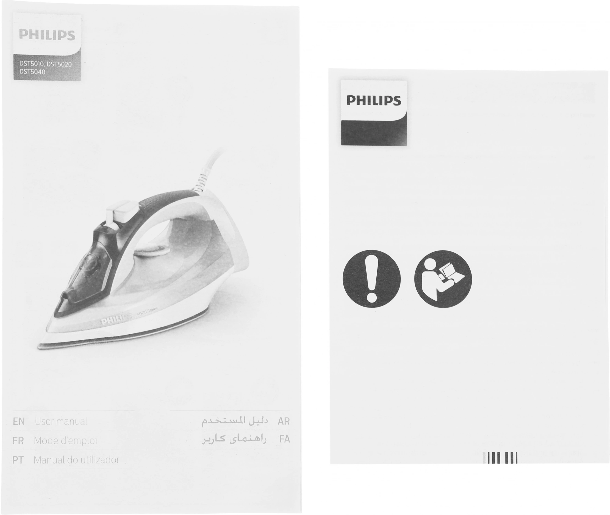 Утюг Philips DST5010/10 серый/белый, фото 15