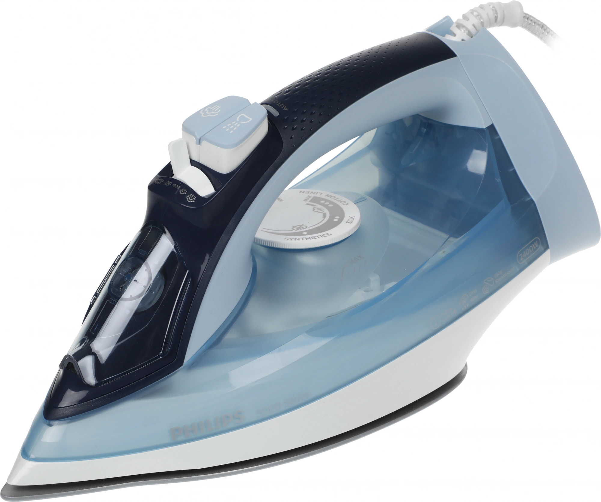 Утюг Philips DST5030/20 2400Вт голубой, фото 8