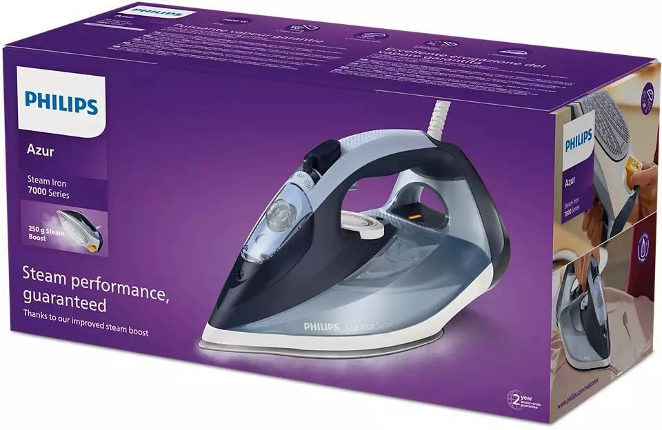 Утюг Philips DST7020/20 синий, фото 8