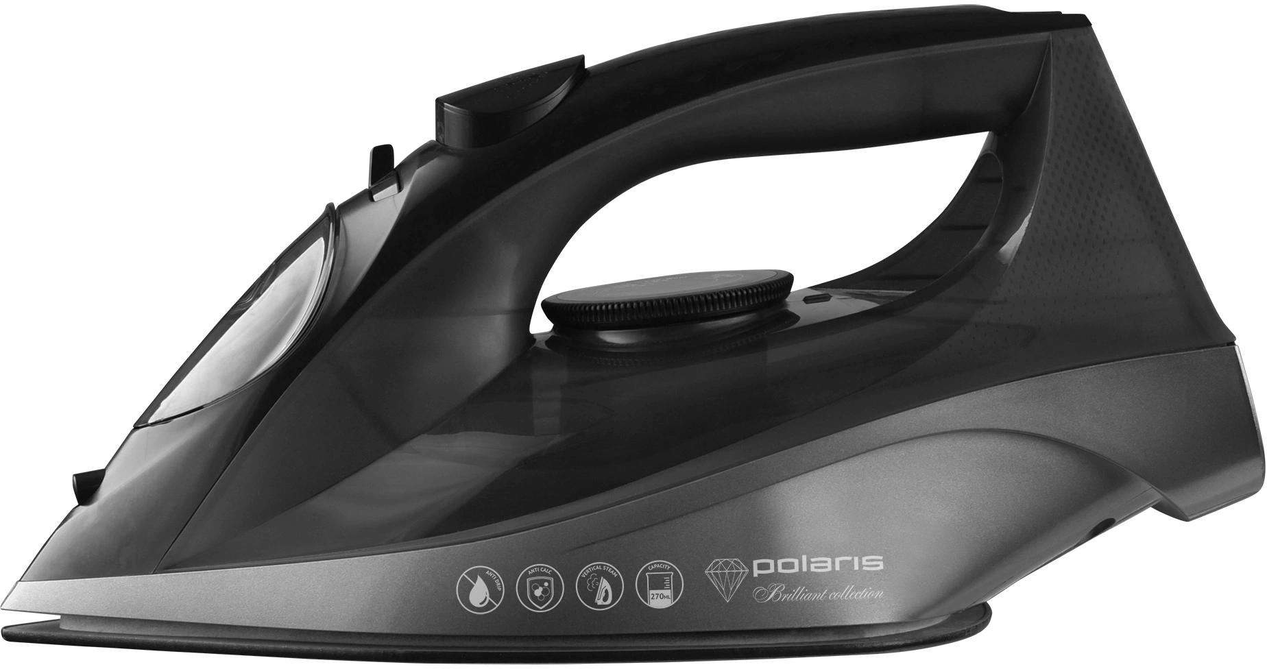 Утюг Polaris PIR 2430K 2400Вт черный, фото 2