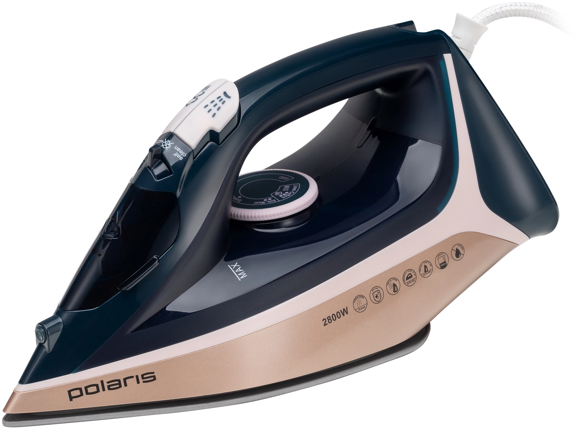 Утюг Polaris PIR 2868AK 2800Вт синий/розовый, фото 2