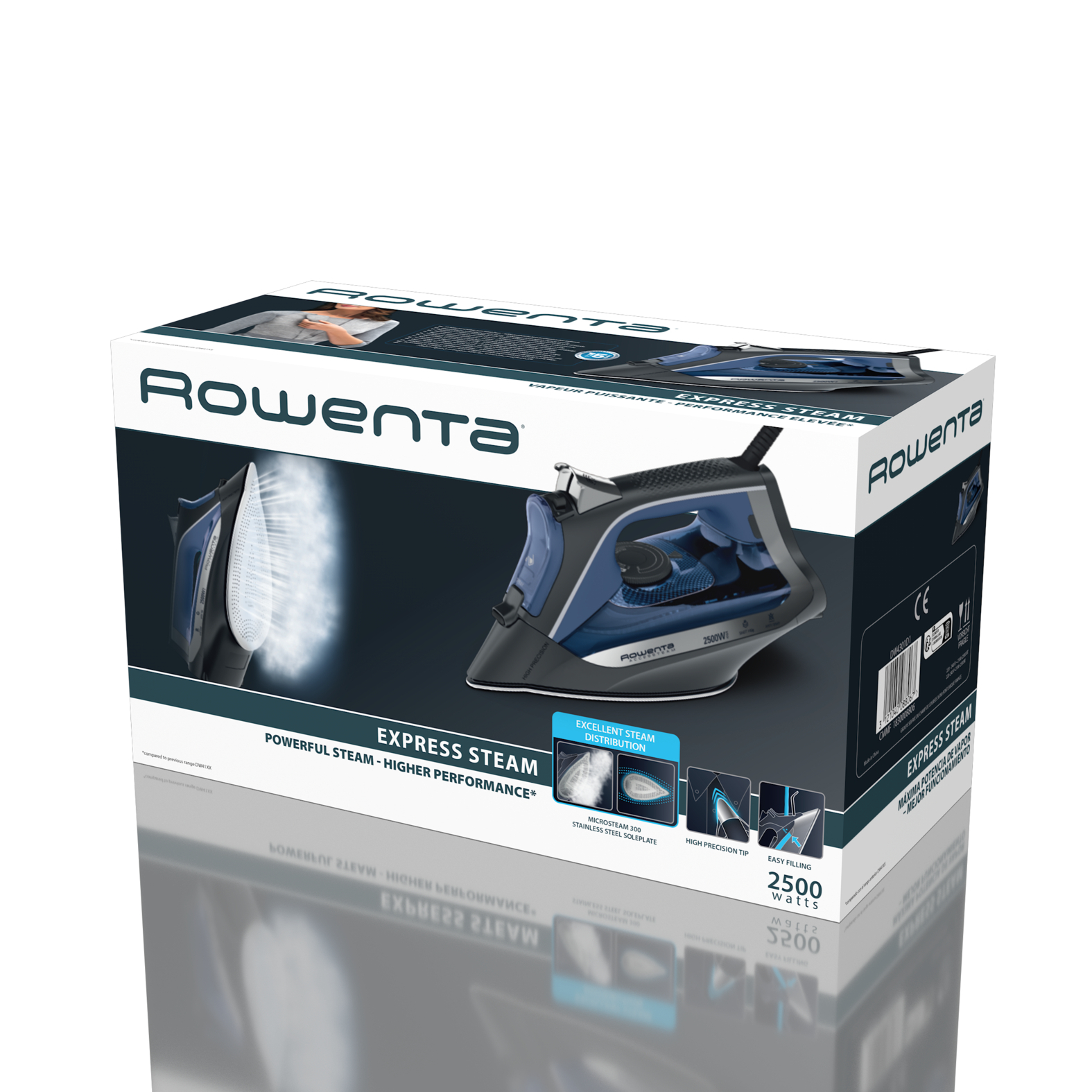 Утюг Rowenta DW4301D1 синий, превью предыдущего фото