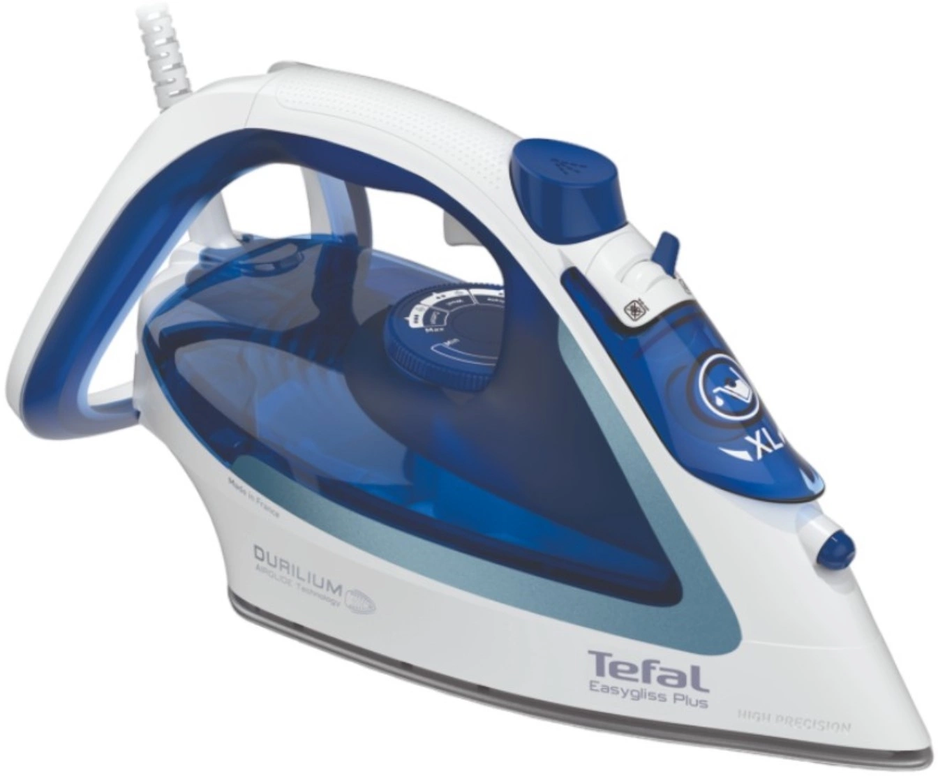 Утюг Tefal Easygliss Plus FV5715E0 2400Вт голубой/белый, превью следующего фото