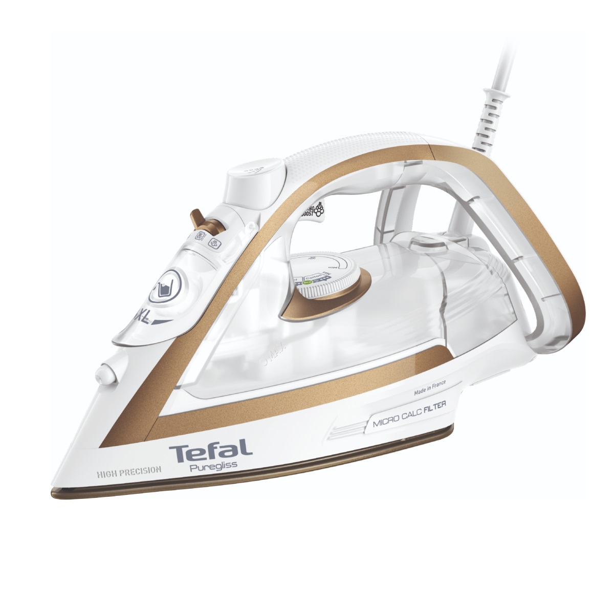 Утюг Tefal FV8042E0 бежевый/белый