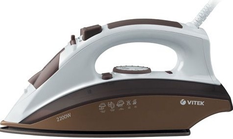 Утюг Vitek VT-1201 коричневый, превью следующего фото