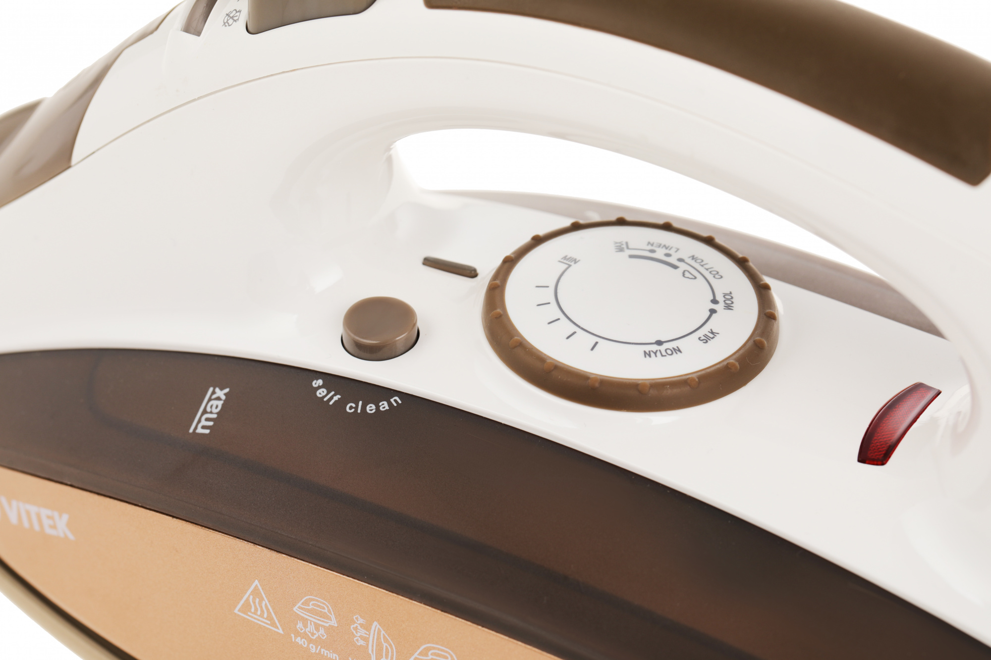 Утюг Vitek VT-1209 коричневый, фото 16