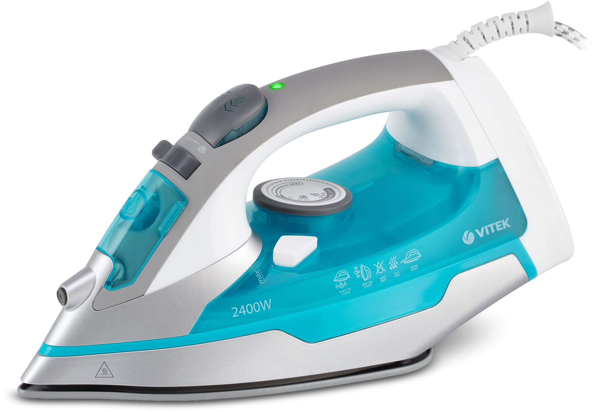 Утюг Vitek VT-1258 белый, превью следующего фото