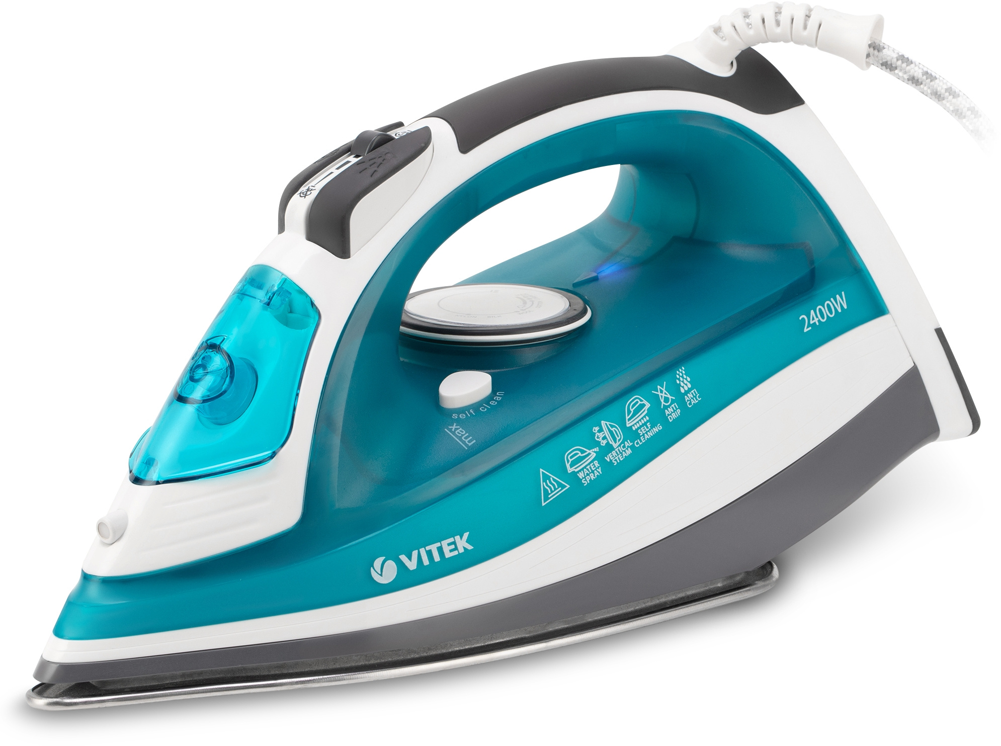 Утюг Vitek VT-1265 изумрудный, фото 2