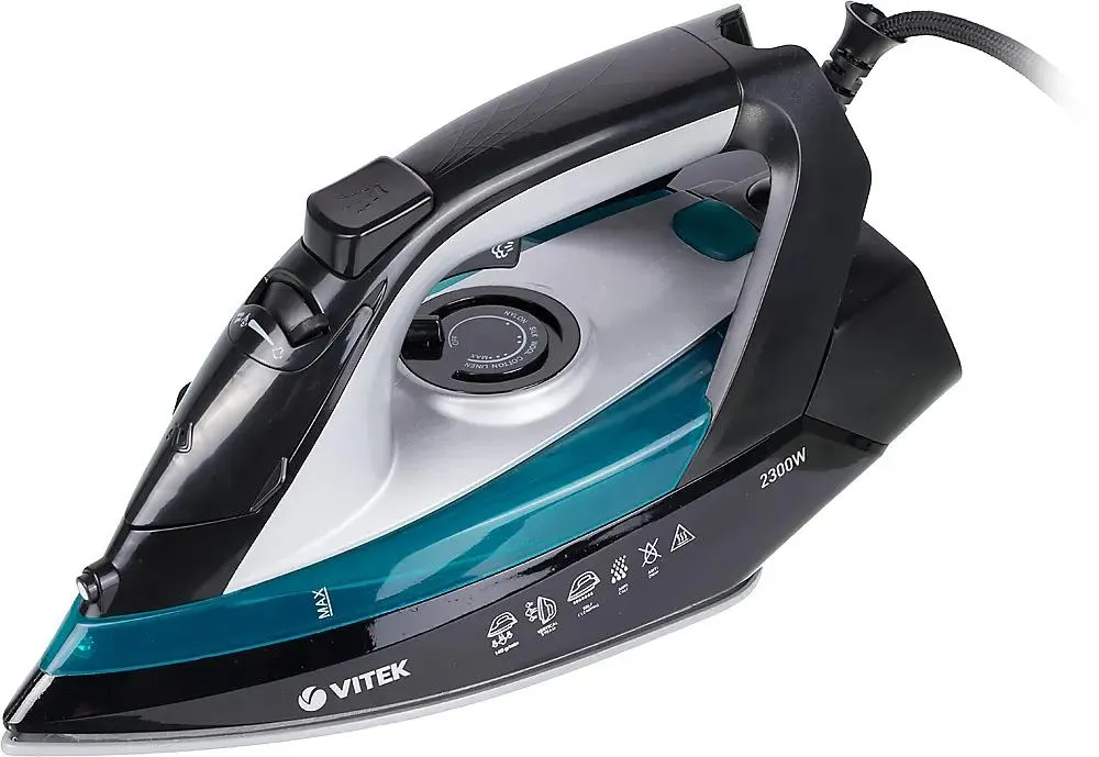Утюг Vitek VT-8324 2300Вт черный/зеленый, фото 8