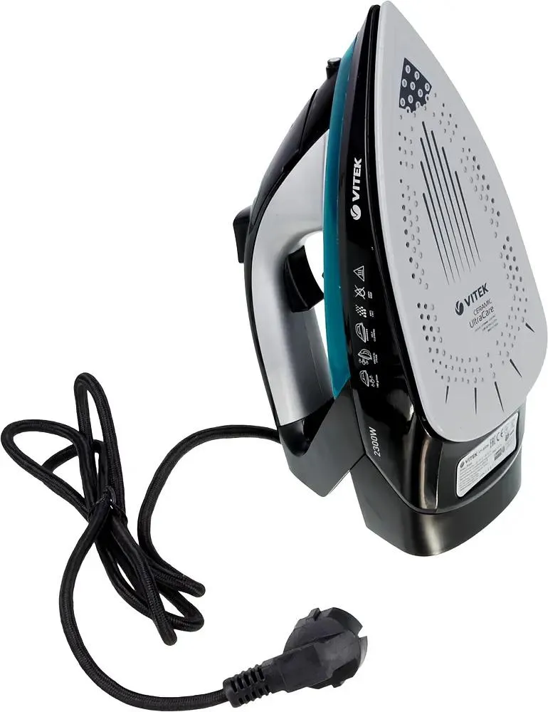 Утюг Vitek VT-8324 2300Вт черный/зеленый, фото 9