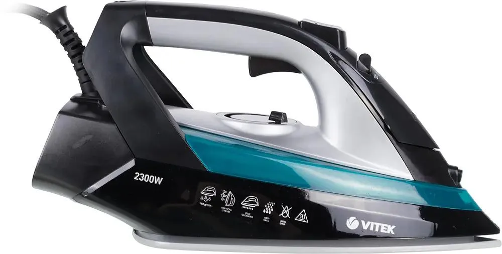 Утюг Vitek VT-8324 2300Вт черный/зеленый, фото 10