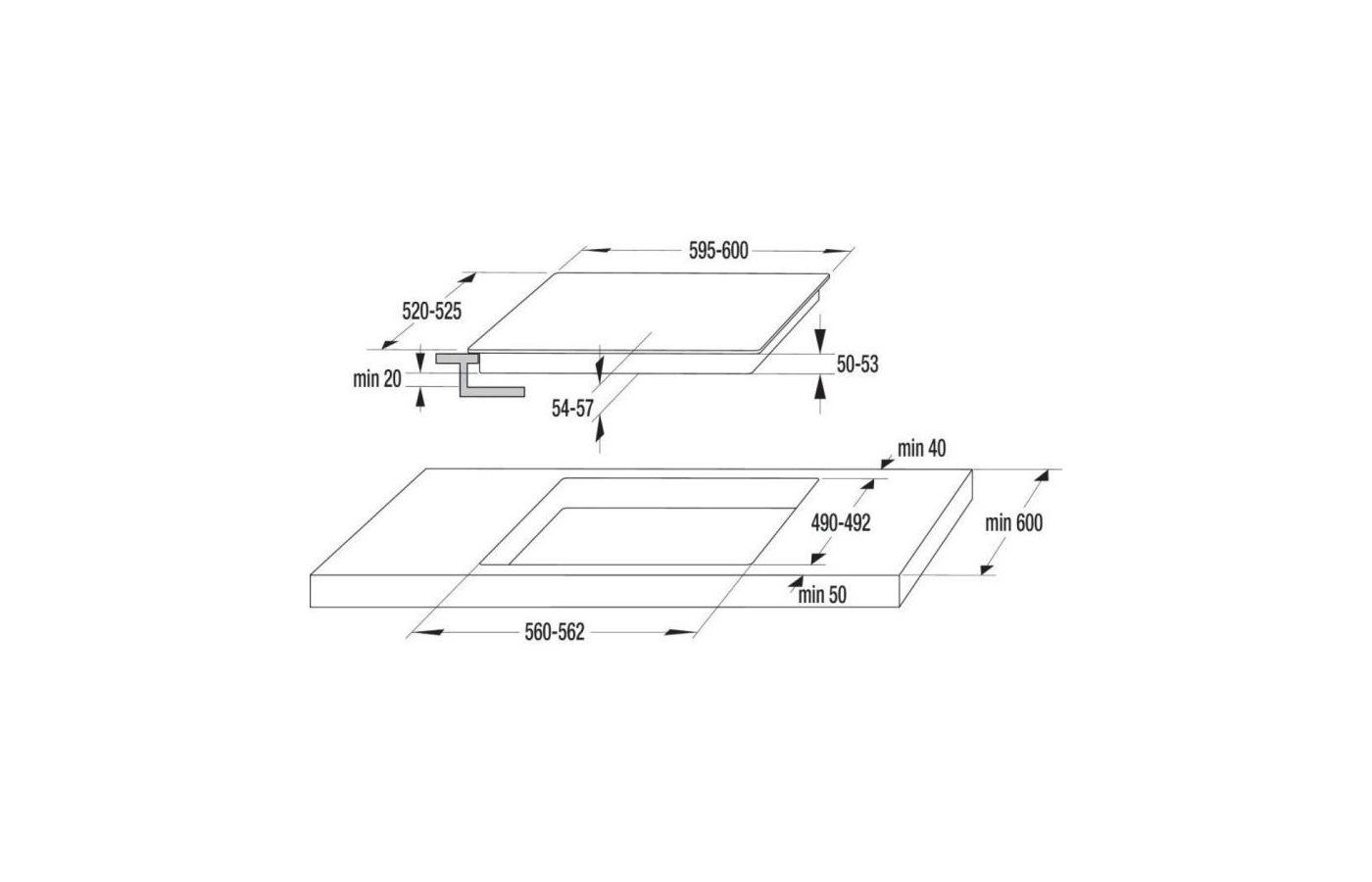 Варочная панель Gorenje ECT644BCSC, превью предыдущего фото