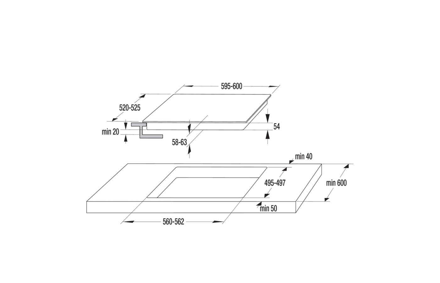Варочная панель GORENJE IT640BSC, превью предыдущего фото