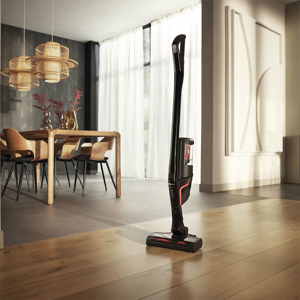 Вертикальный пылесос Miele SMUL1 Triflex HX1 чёрный обсидиан, фото 3