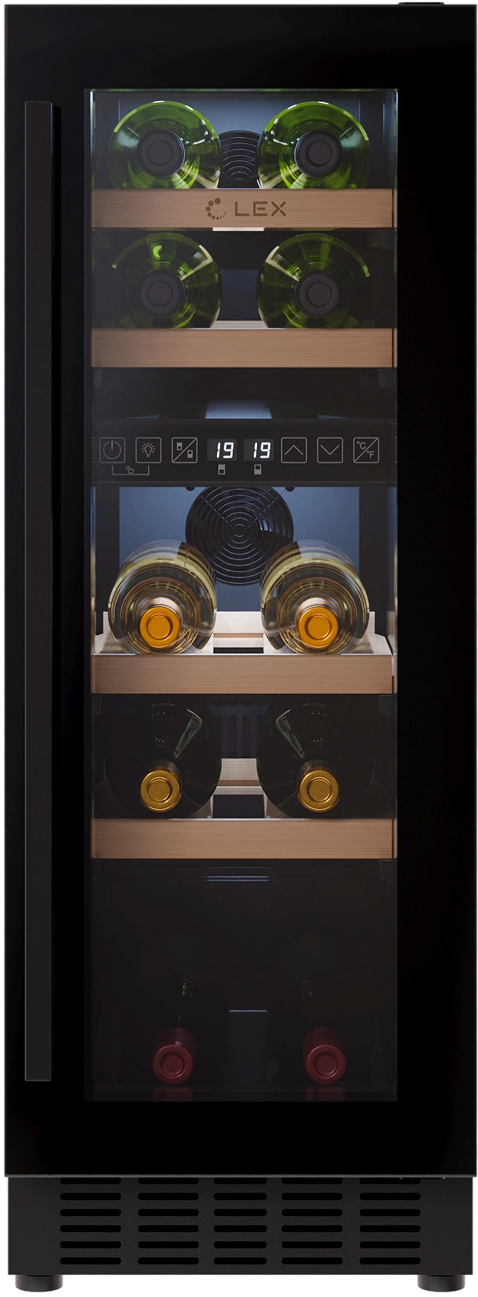 Винный шкаф Lex LWD3017BL dual zone, фото 2