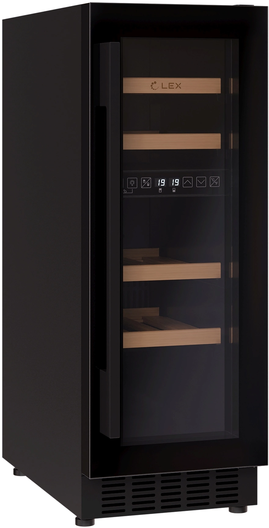 Винный шкаф Lex LWD3017BL dual zone, фото 7