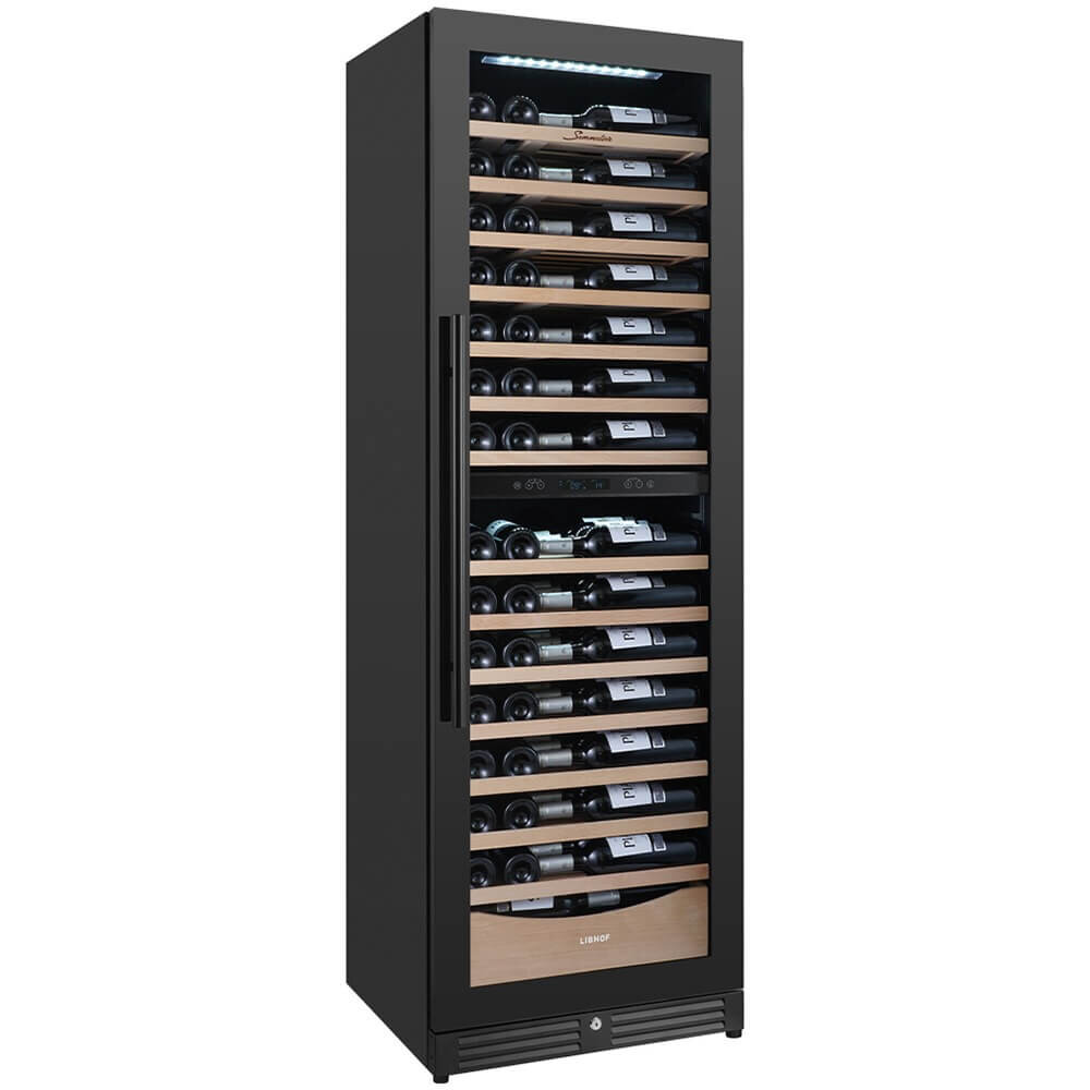 Винный шкаф Libhof SMD-110 Slim Black, фото 6