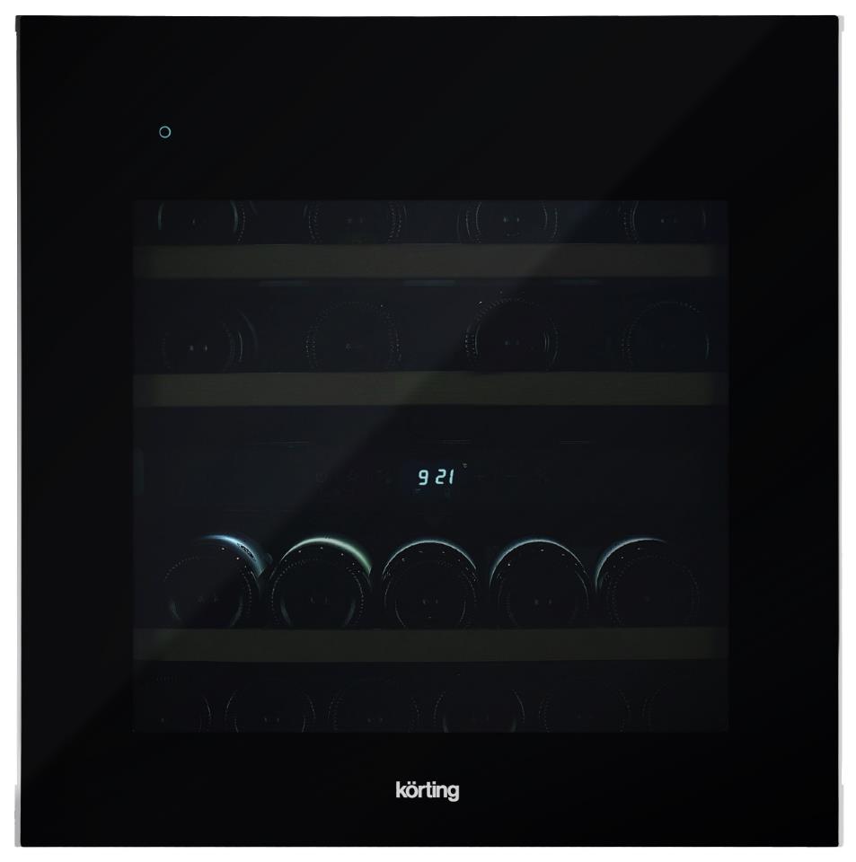 Винный шкаф встраиваемый KORTING KFW 604 DB GN