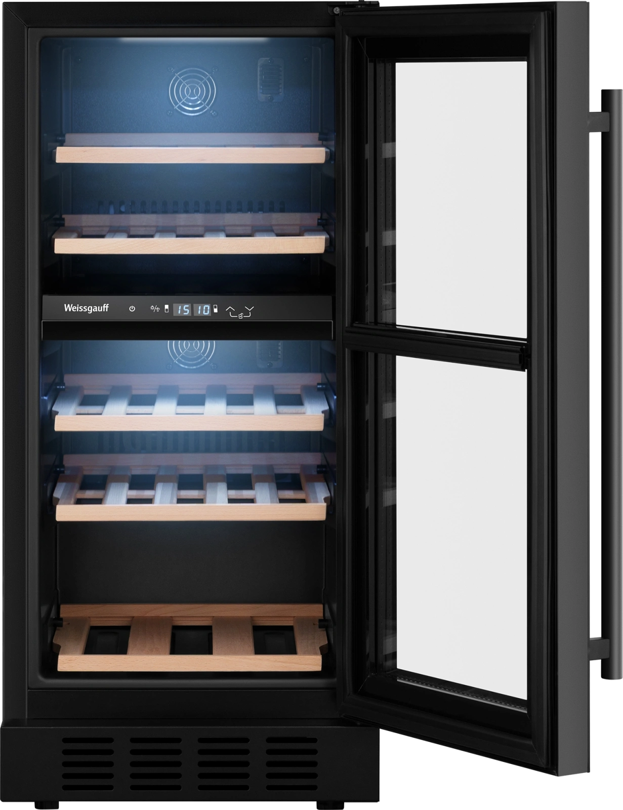 Винный шкаф Weissgauff WWCI-26 DB DualZone, фото 3
