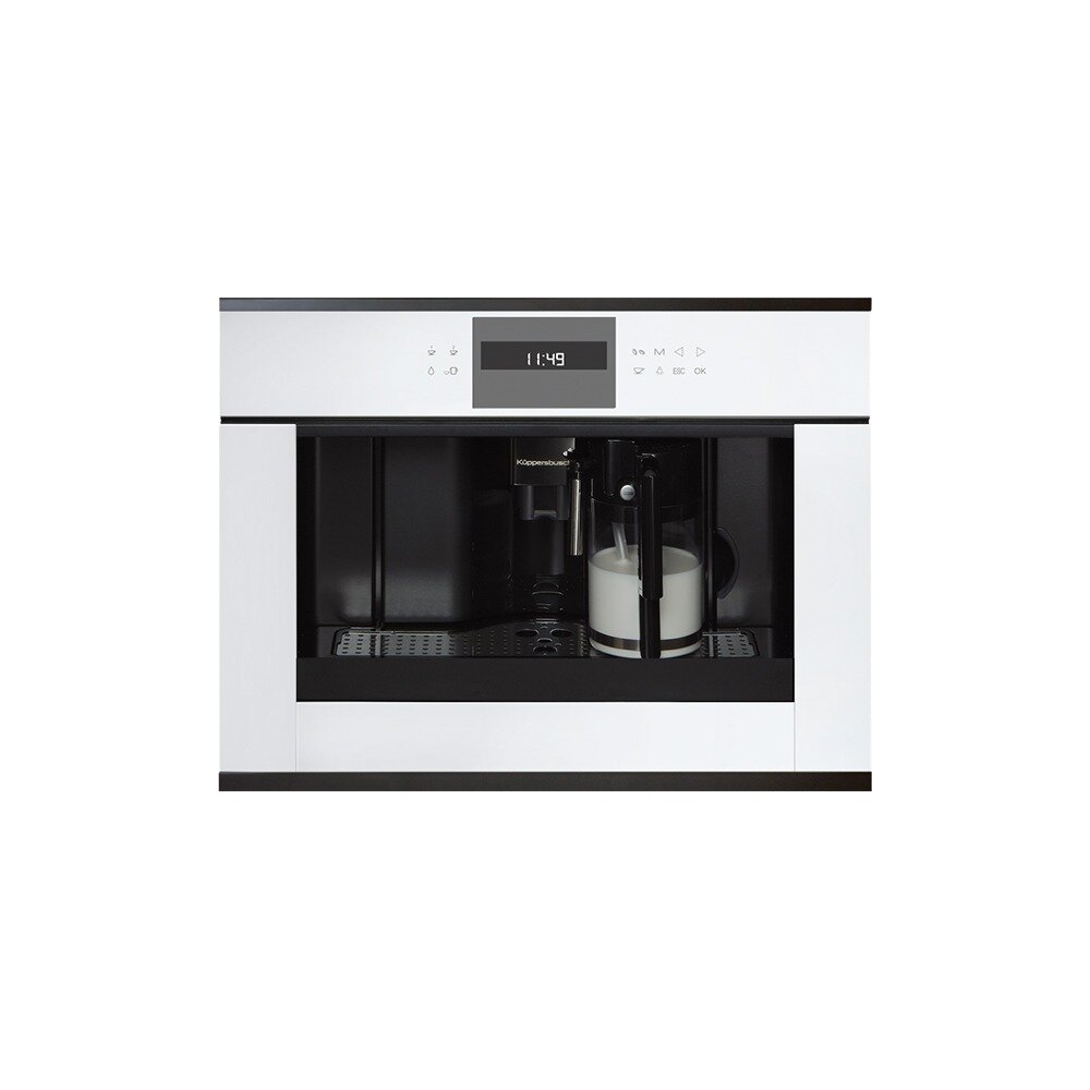 Встраиваемая кофемашина Kuppersbusch CKV 6550.0 W2 чёрный хром