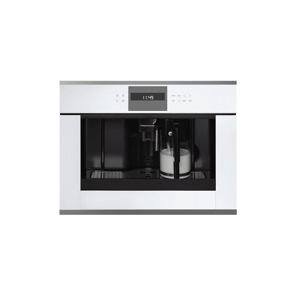 Встраиваемая кофемашина Kuppersbusch CKV 6550.0 W3 серебристый хром