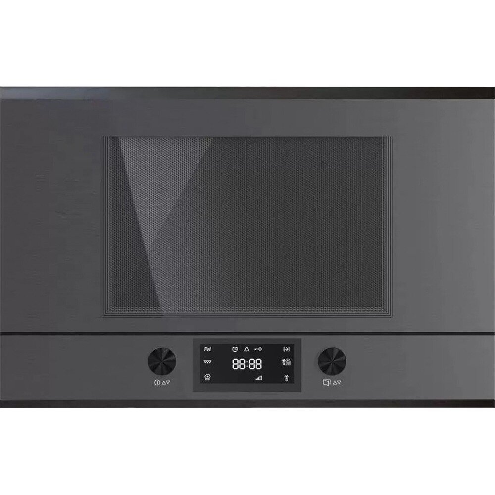 Встраиваемая микроволновая печь Kuppersbusch ML 6330.0 GPH 2 чёрный хром