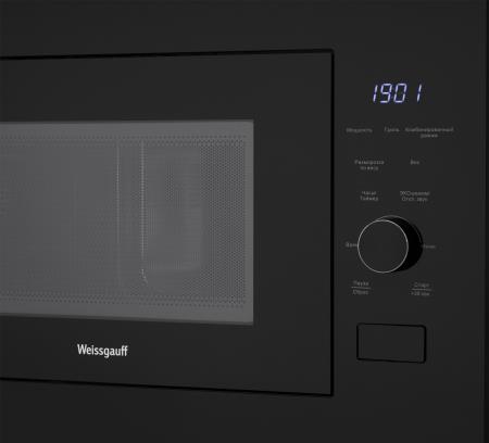Встраиваемая микроволновая печь Weissgauff HMT-625 Grill, фото 2