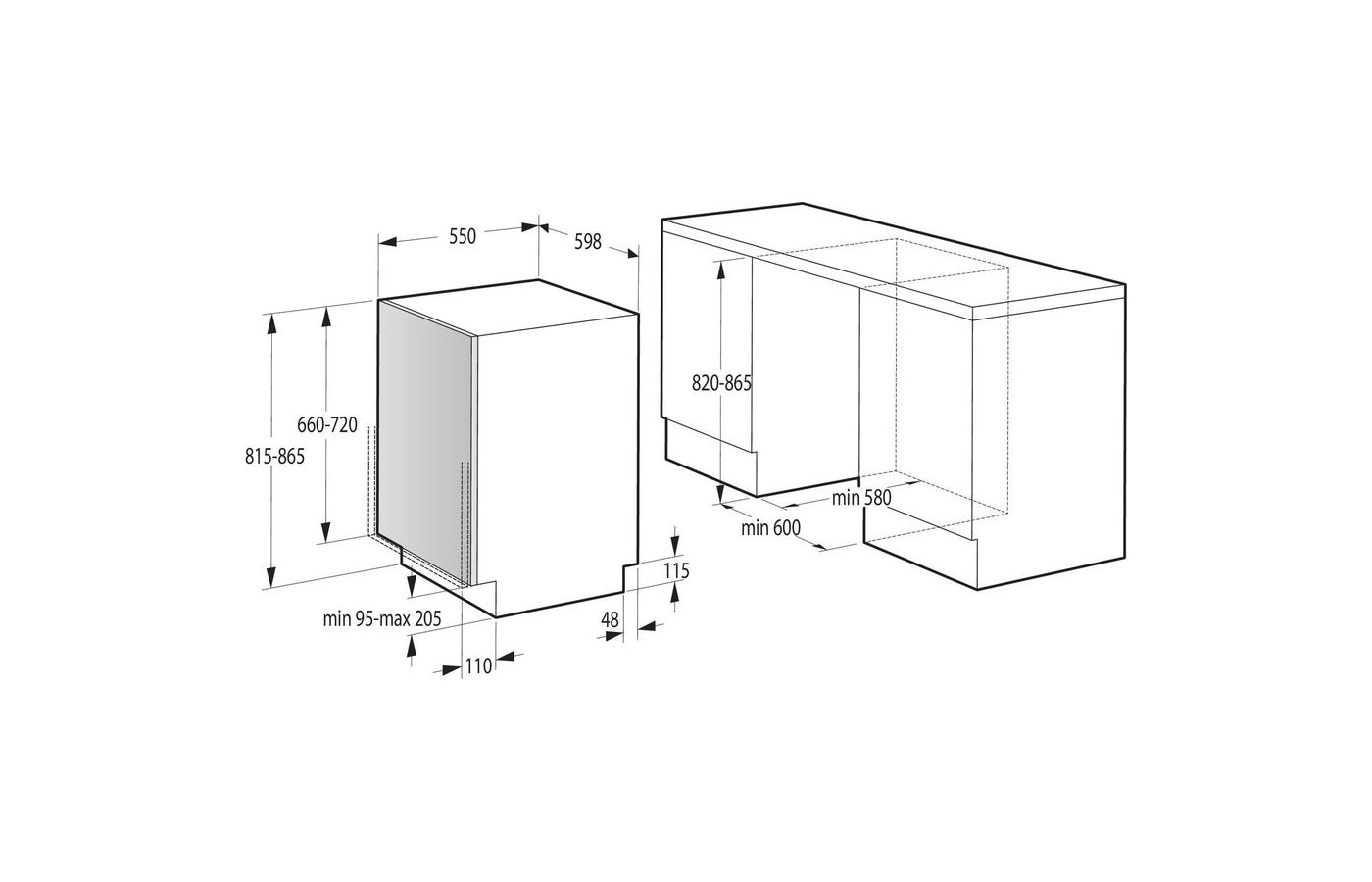 Встраиваемая посудомоечная машина Gorenje GV620E10, фото 17