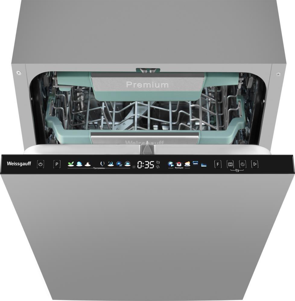 Встраиваемая посудомоечная машина WEISSGAUFF BDW 4575 D INVERTER, фото 3