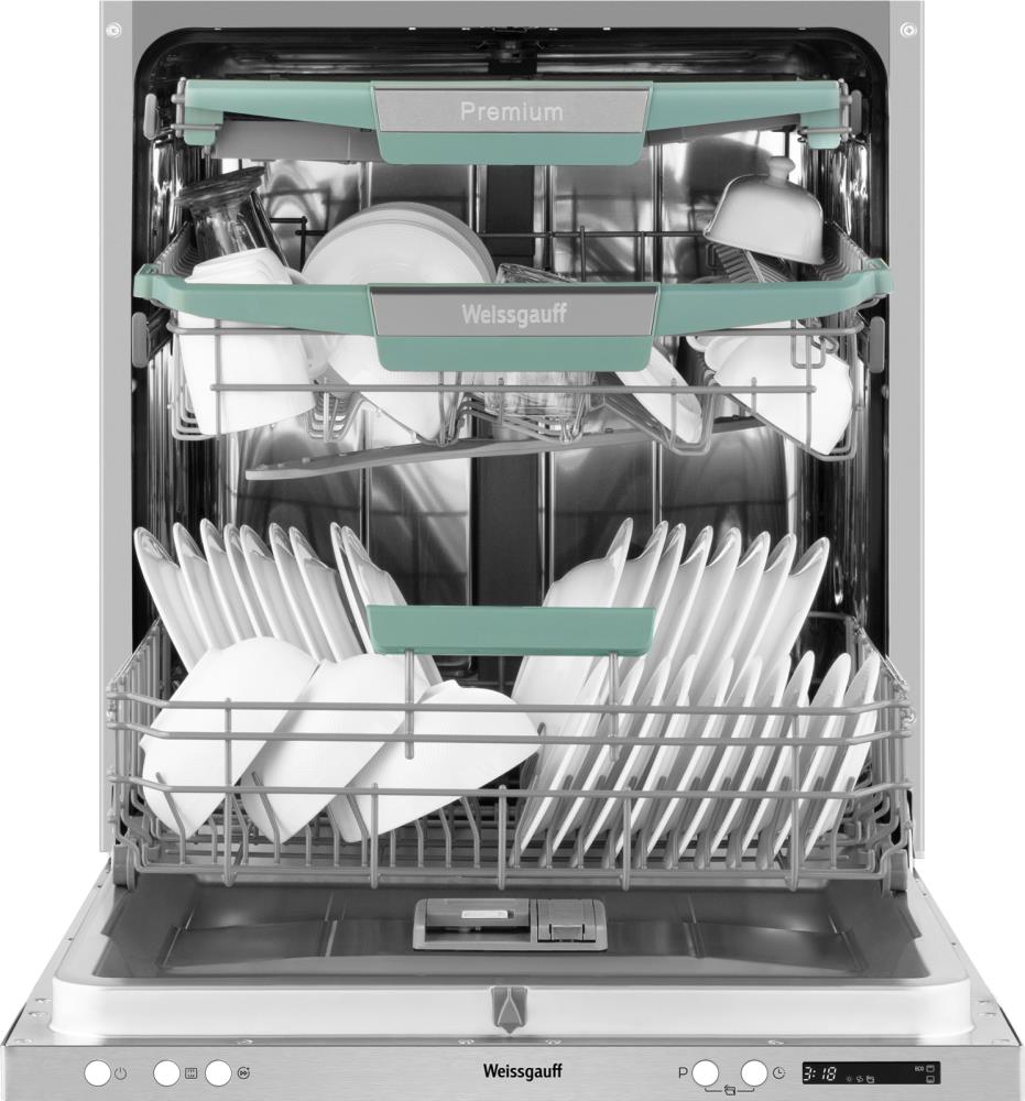 Встраиваемая посудомоечная машина WEISSGAUFF BDW 6075 D INVERTER, фото 5