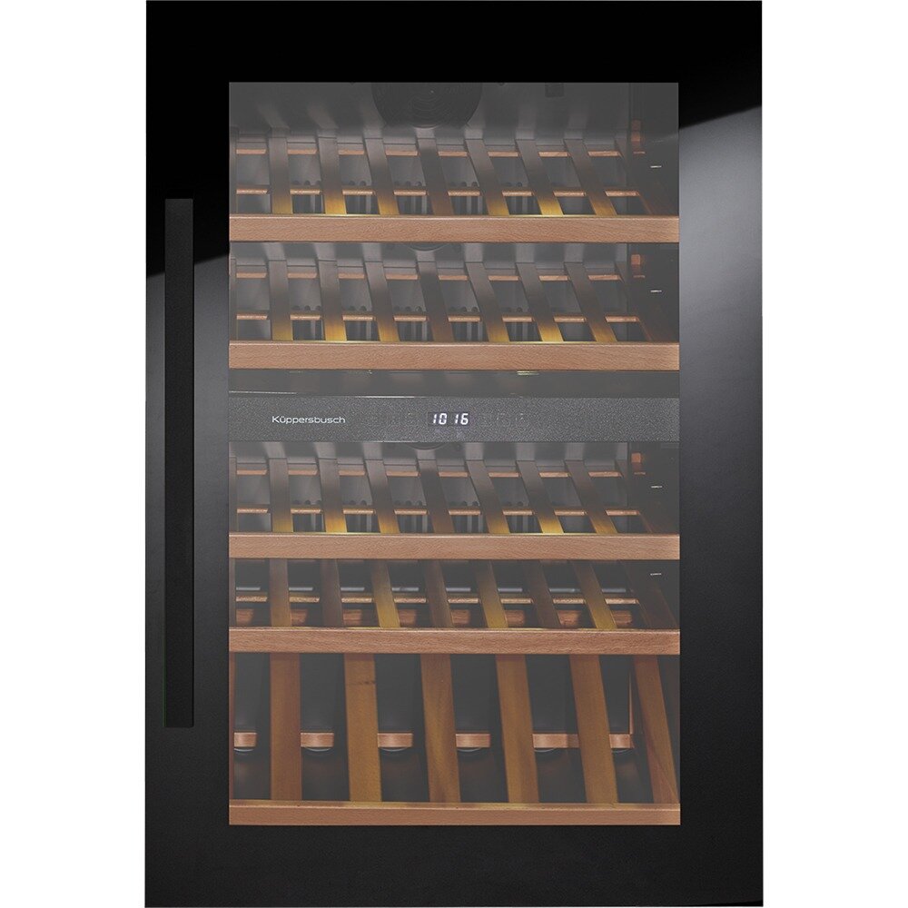 Встраиваемый винный шкаф Kuppersbusch FWK 2800.0 S5 чёрный бархат