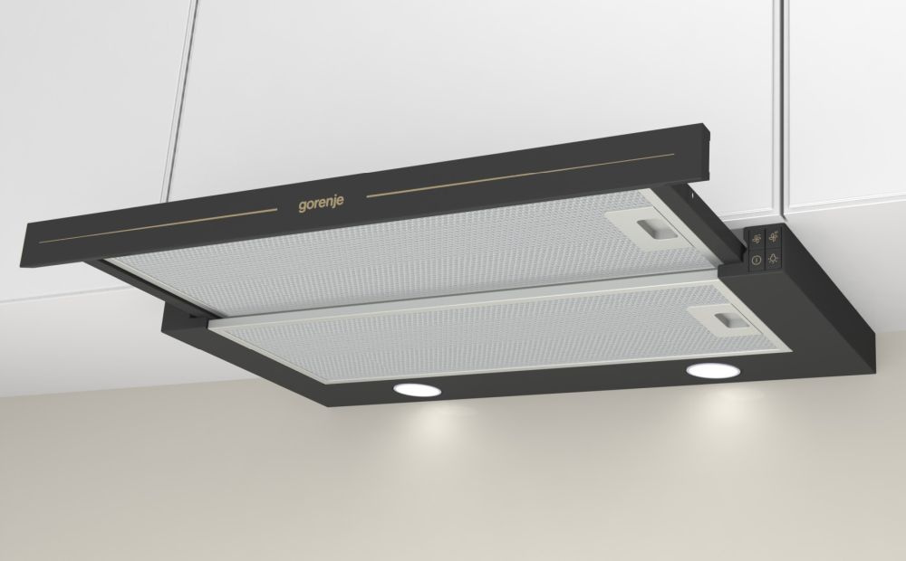 Вытяжка встраиваемая Gorenje BHP62CLB, фото 3