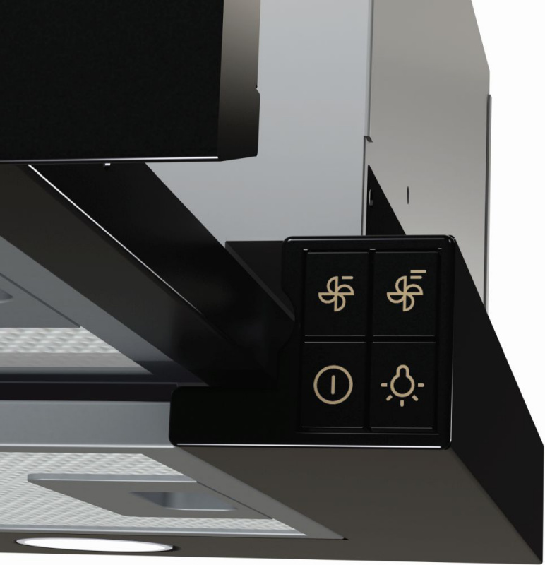 Вытяжка встраиваемая Gorenje BHP62CLB, фото 4