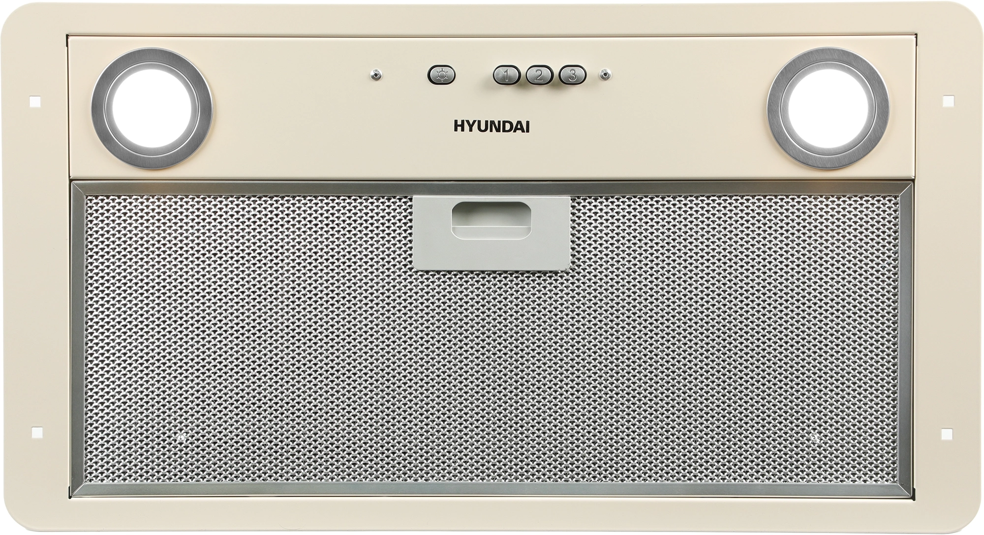 Вытяжка встраиваемая Hyundai HBB 6035 BE, фото 2