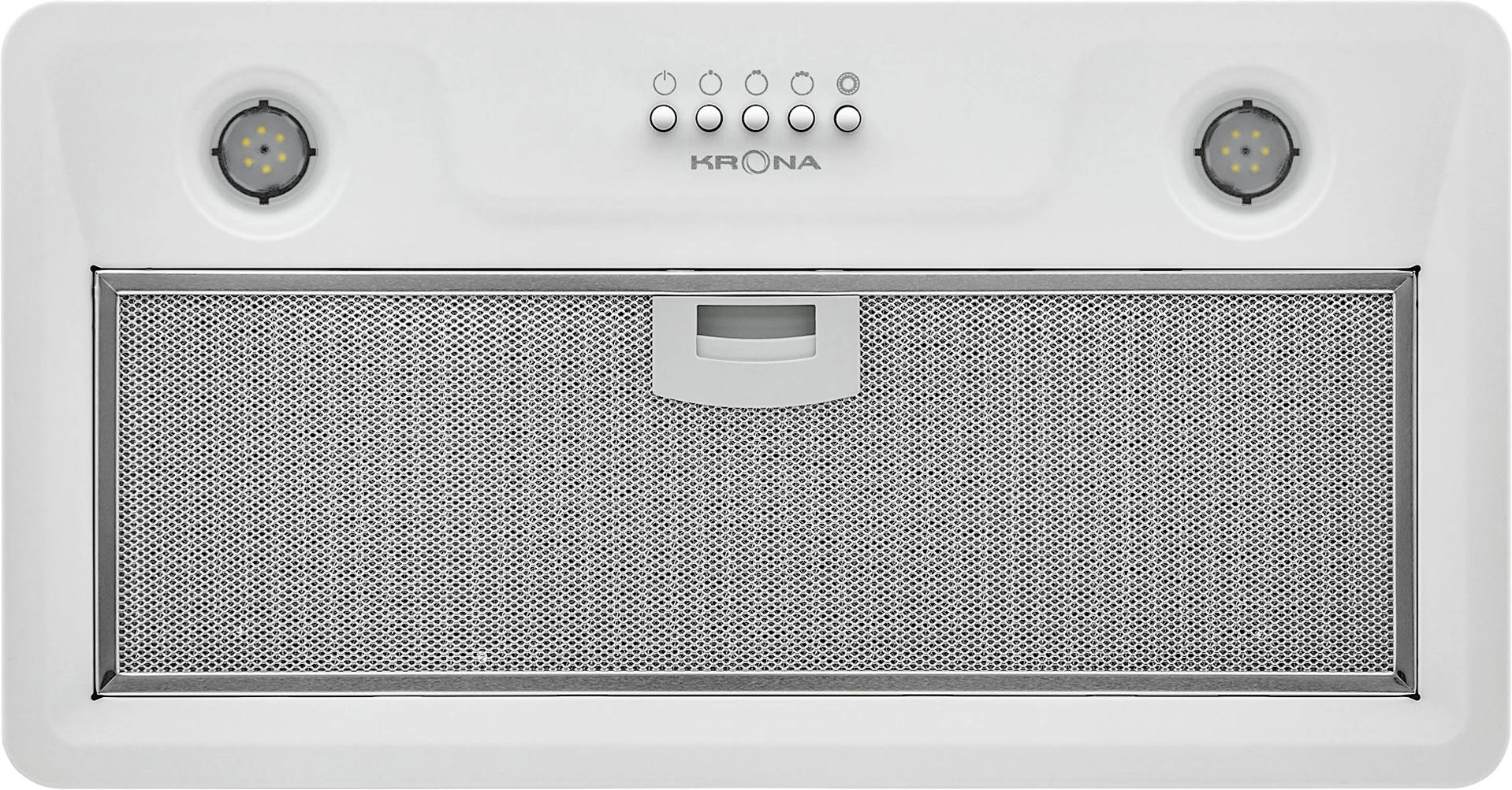 Вытяжка встраиваемая Krona Luisa 600 White PB, превью следующего фото