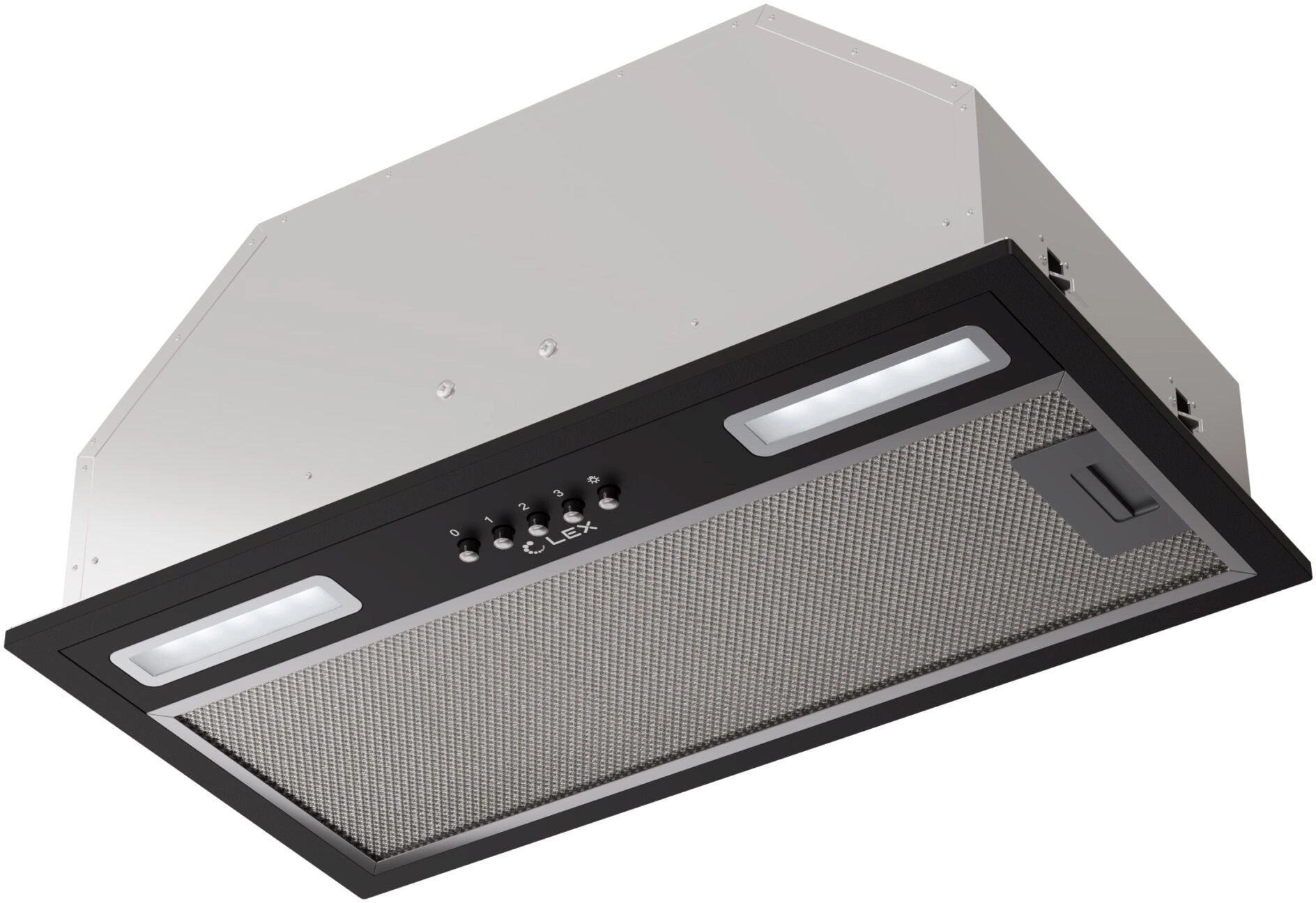 Вытяжка встраиваемая Lex Hyper 900 BL