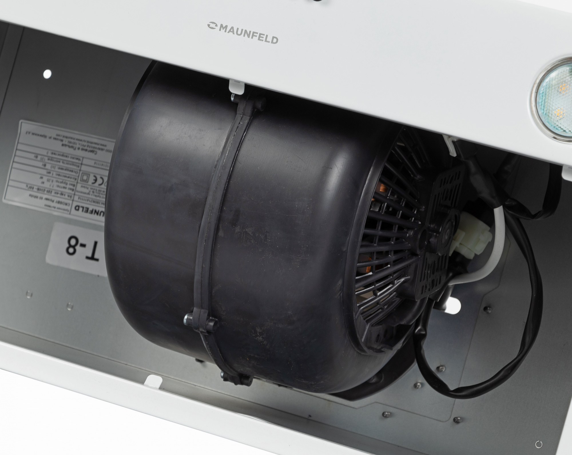 Вытяжка встраиваемая Maunfeld Crosby Power 60 белый, фото 14