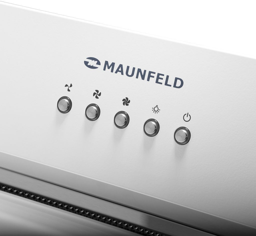 Вытяжка встраиваемая Maunfeld TRAPEZE 602IG белый, фото 8