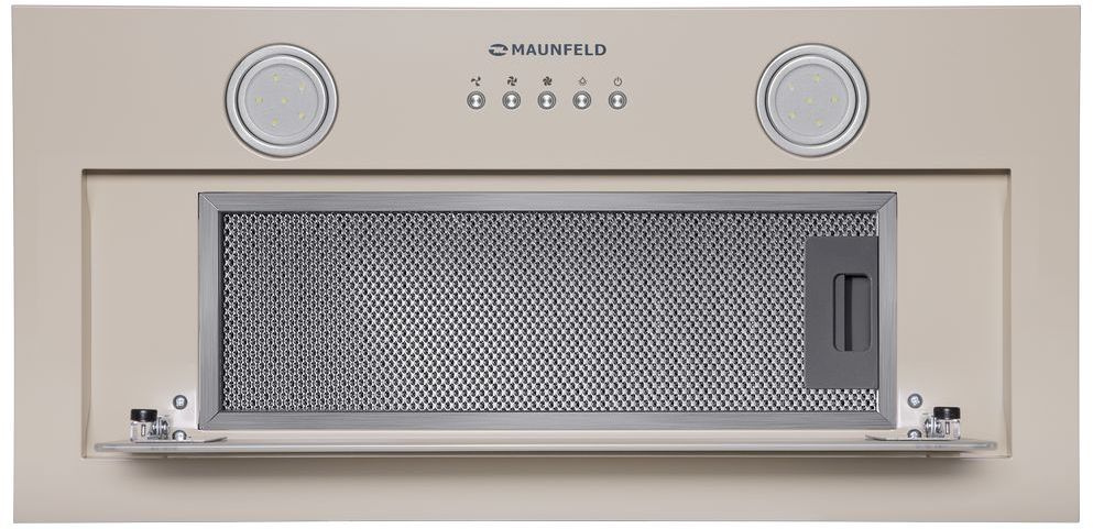 Вытяжка встраиваемая Maunfeld TRAPEZE 602IG беж, фото 7