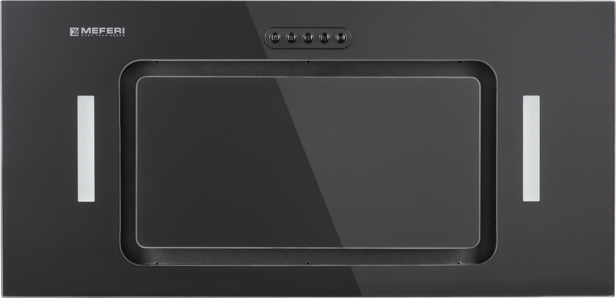 Вытяжка встраиваемая Meferi Ultra INBOX60BK Glass, превью следующего фото