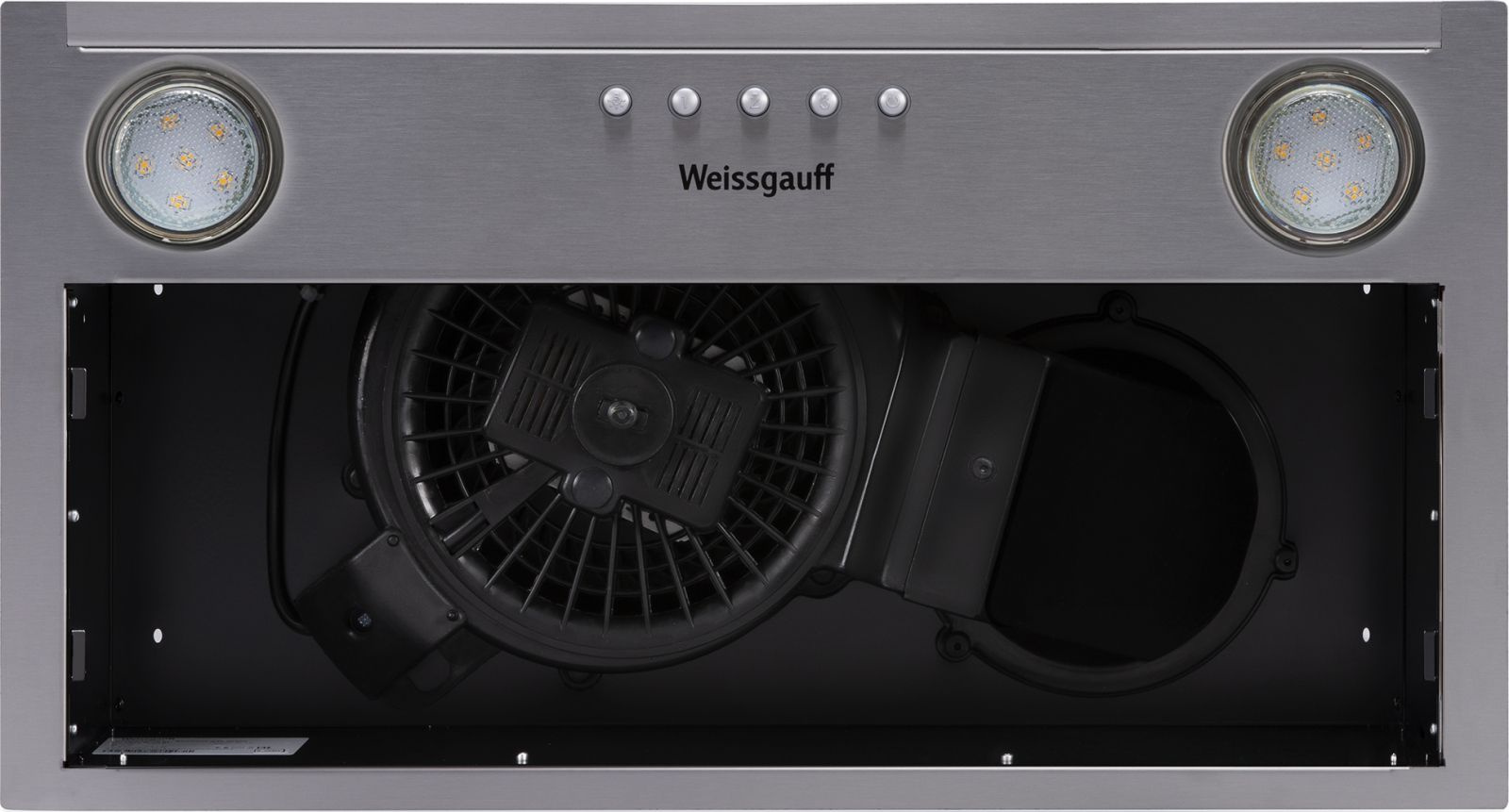 Вытяжка встраиваемая Weissgauff Alpha 45 PB IX, превью следующего фото