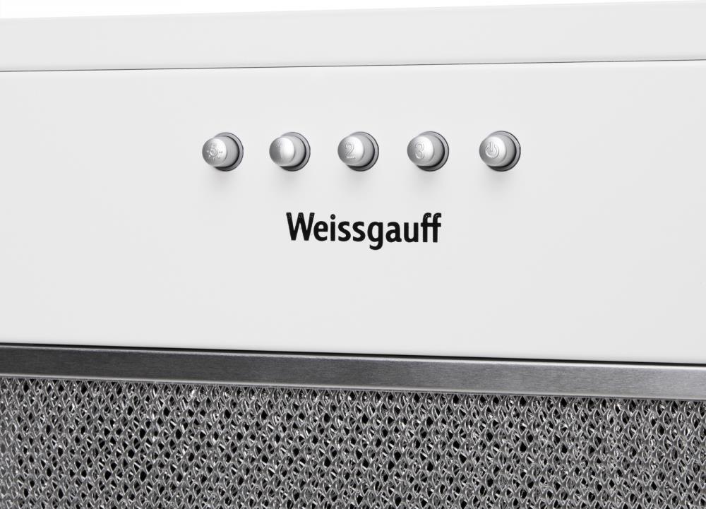 Вытяжка встраиваемая WEISSGAUFF ALPHA 45 PB WH, превью предыдущего фото