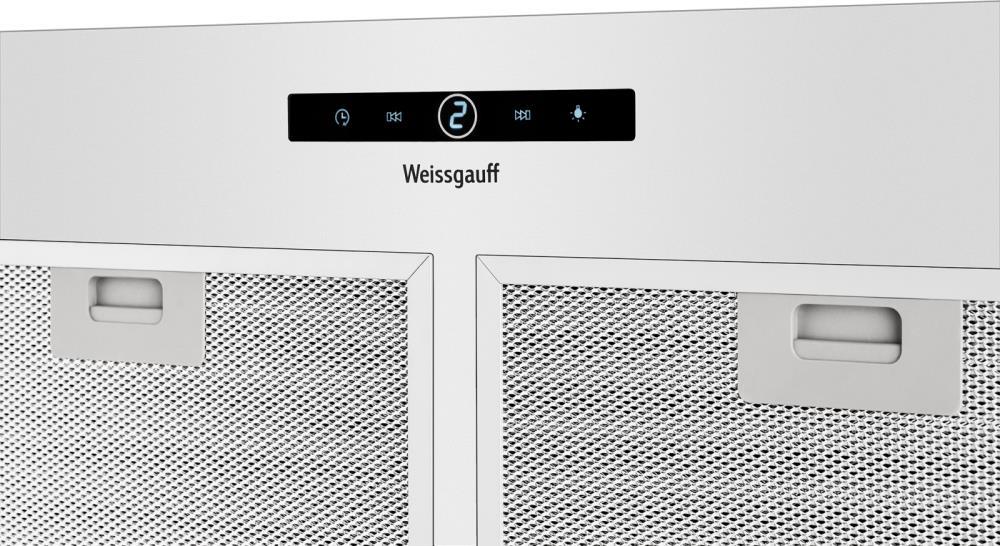 Вытяжка встраиваемая WEISSGAUFF BOX 1200-72 WH, фото 5